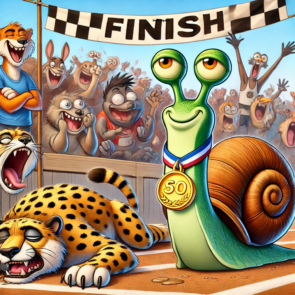 carrera-animales-caracol-campeón